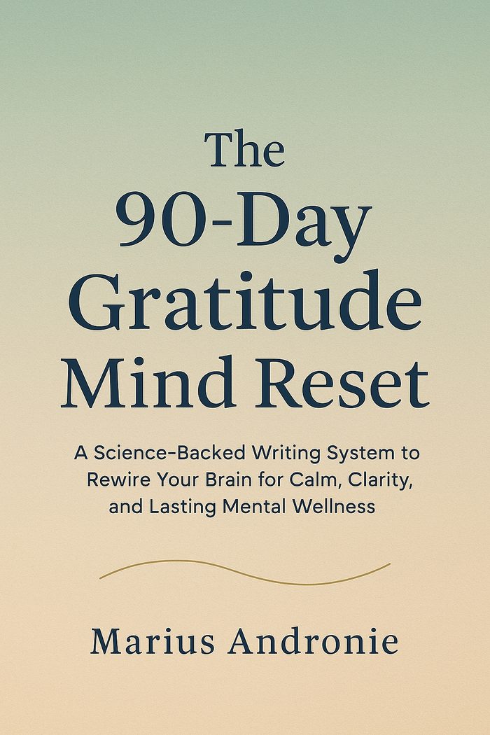 The 90-Day Gratitude Mind Reset book cover